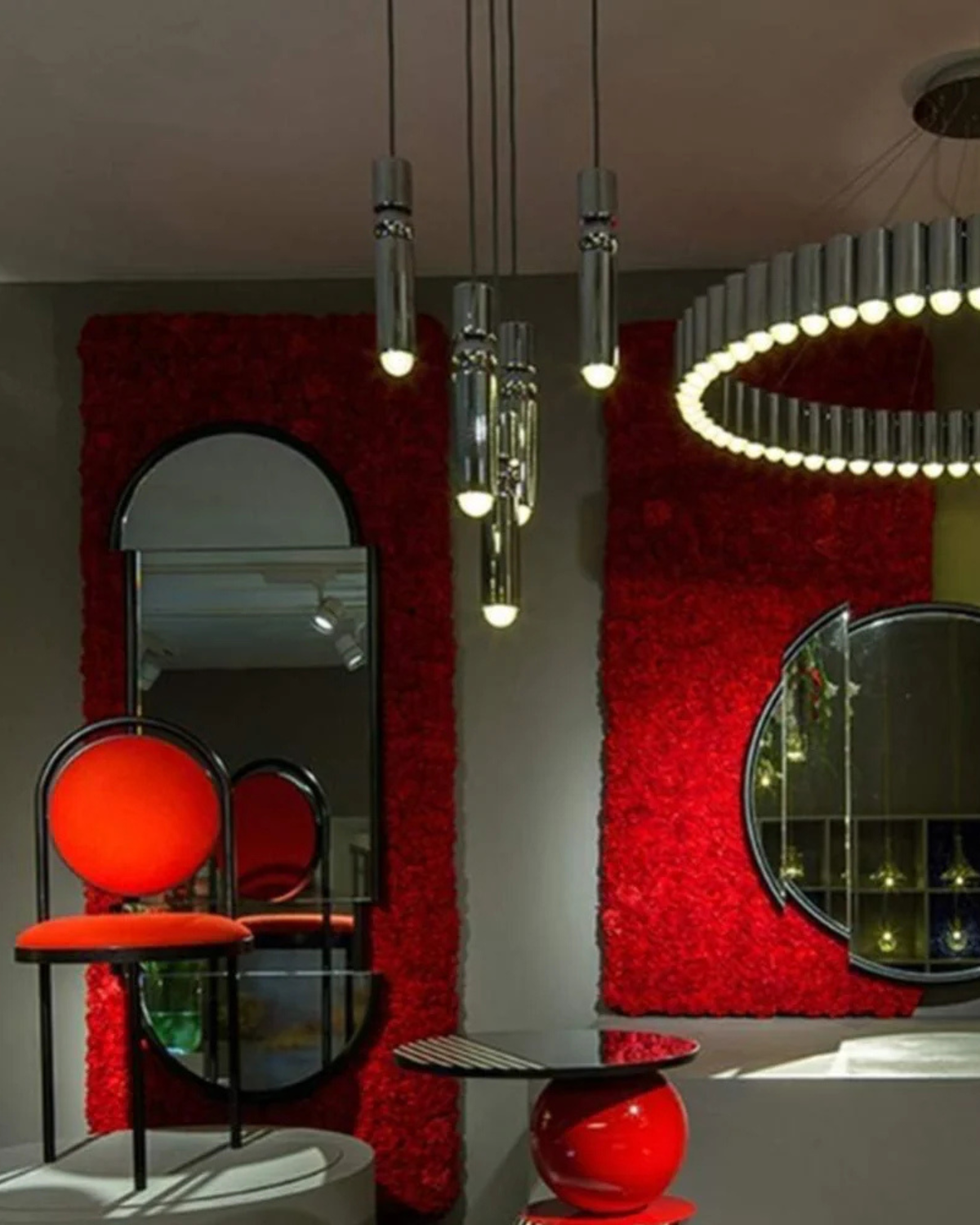 Sculptuurlamp Hanglamp met Vloeiende Vormen Zwart Goud Zilver 1-3-5 Lichtpunten Modern Design Eetkamer Woonkamer Slaapkamer Verlichting