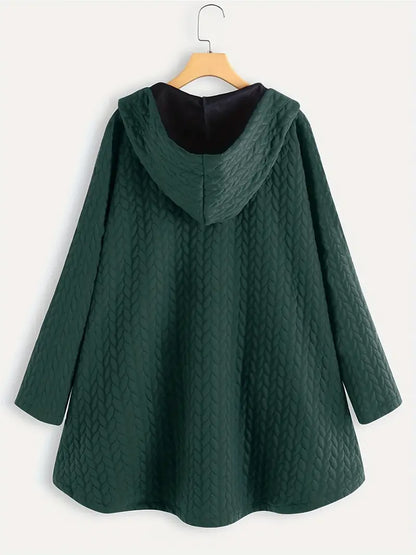 Donkere Winterjas voor Vrouwen Warm en Waterdicht