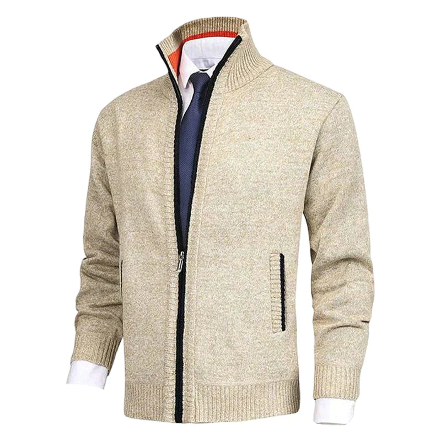 Heren Vest met Kraag - Stijlvol Blazer Design - StudioMarella