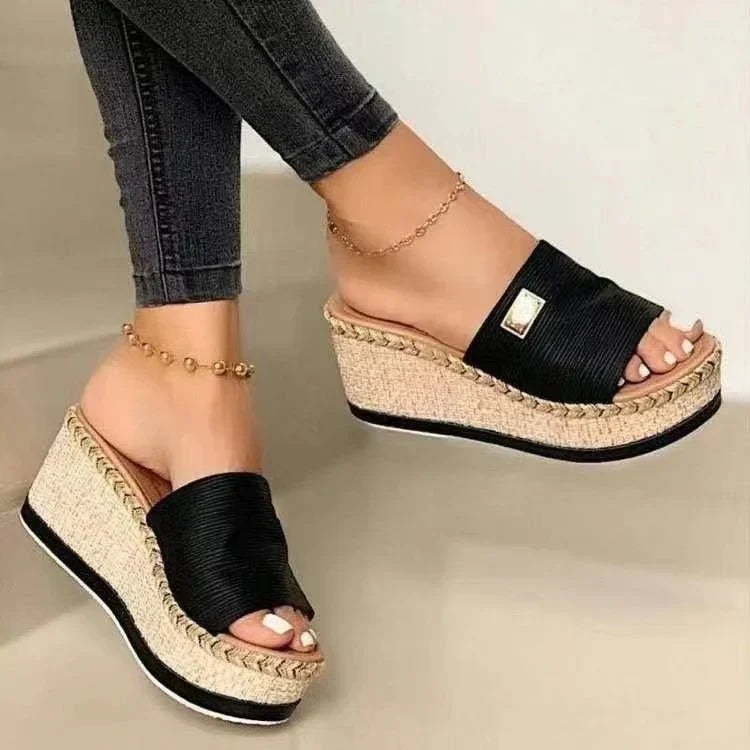 Comfortabele Rotan Zomersandalen voor Dames - StudioMarella