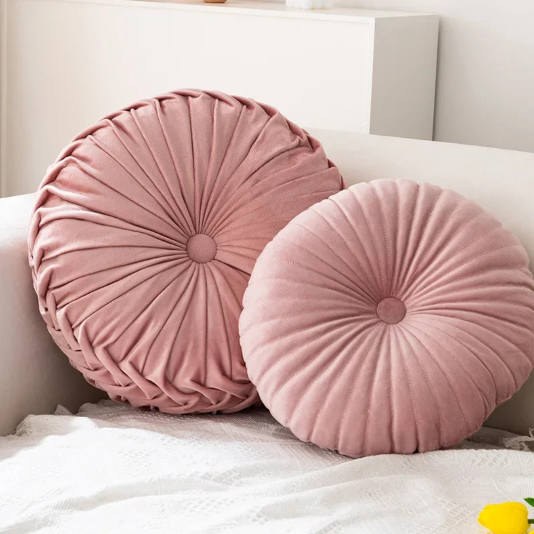 Decoratief Kussen – Zacht Structuurtextiel in Frisse Kleuren voor Bank en Bed