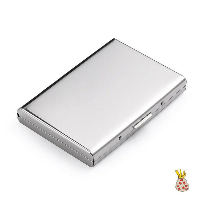 Kaarthouder met RFID-Bescherming Metalen Cardclip Zilver Zwart Goud