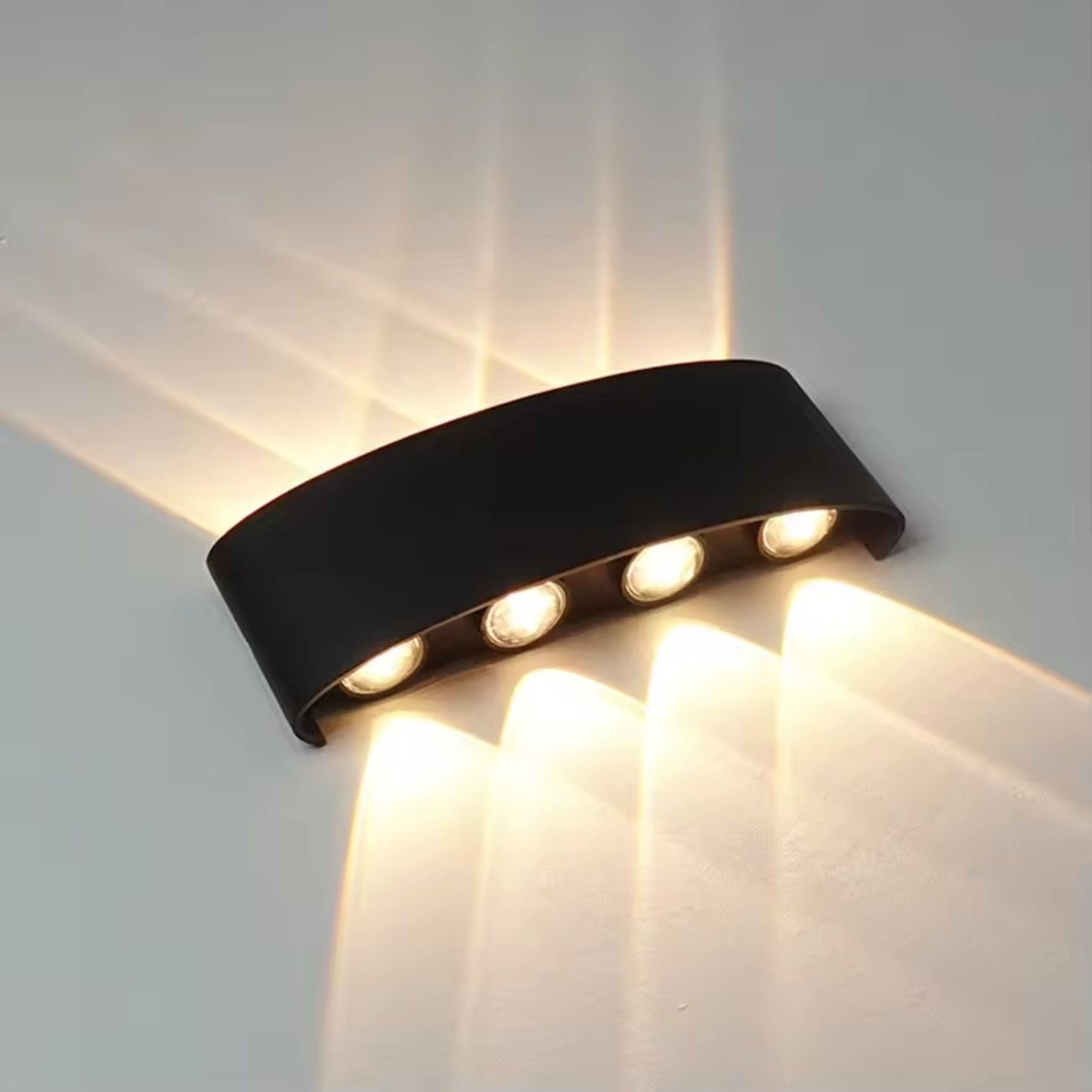LED Wandlamp IP65 Binnen Buiten Gevellamp Patio Gang Up Down Light Zwart Wit