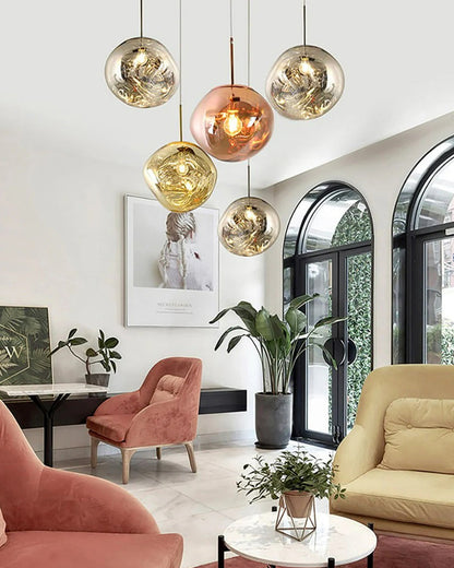 Hanglamp Melt Design Acryl LED Warm Wit Dimbaar Woonkamer Eetkamer Restaurant Slaapkamer