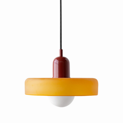 Verstelbare Glazen Hanglamp met Bauhaus-Design – Eetkamer en Woonkamer Verlichting