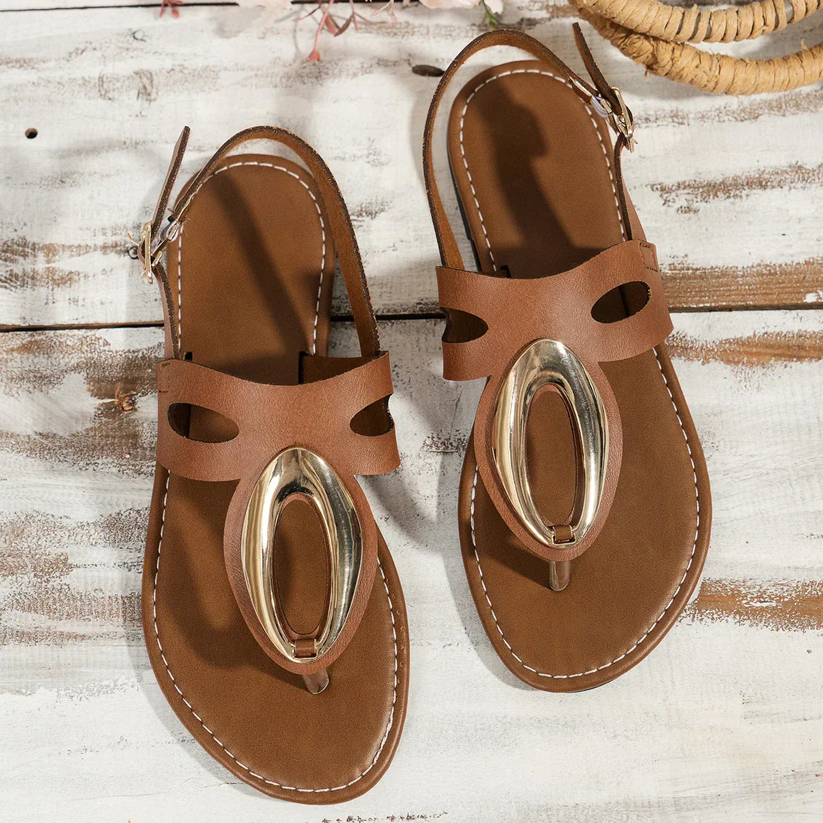 Dames Sandalen Comfortabele Platte Zomerschoenen