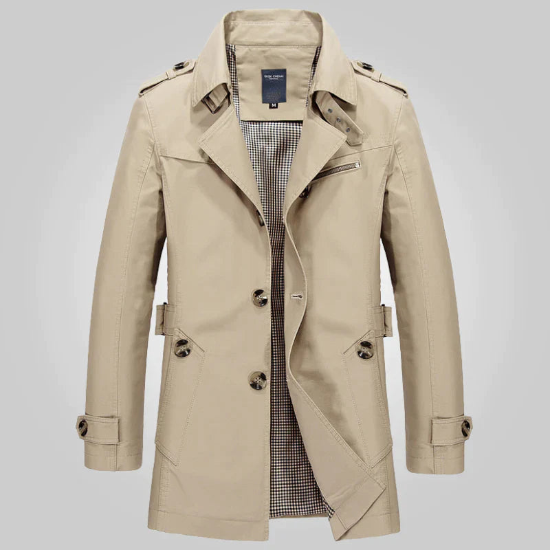 Dames Trenchcoat Waterdicht Klassiek Timeless Model - StudioMarella