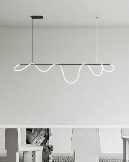 Hanglamp Touw Led Cirkel Messing Dimbaar 3 Maten Eetkamer Woonkamer Minimalistisch