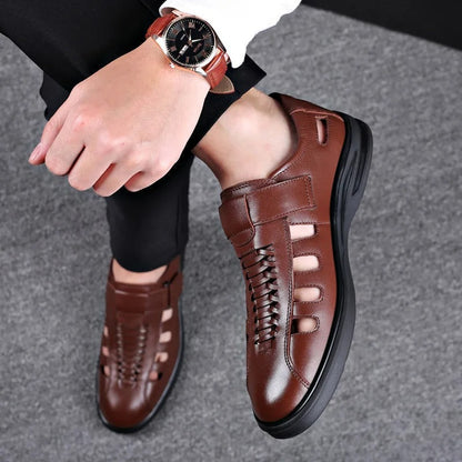 Rocco Sandalen Leer Elegant Lichtgewicht