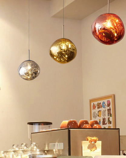Hanglamp Melt Design Acryl LED Warm Wit Dimbaar Woonkamer Eetkamer Restaurant Slaapkamer