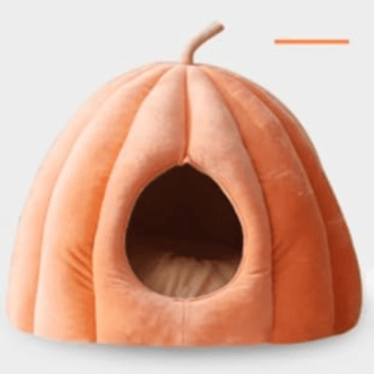 Gesloten Huisdierbed – Warm Pluche Design voor Katten en Kleine Honden