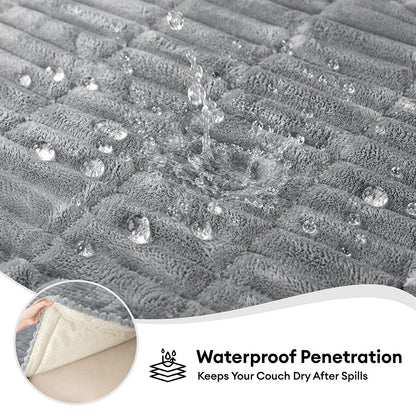 Waterdichte Antislip Bankhoes Ademend Flanel 50×50 cm tot 90×210 cm Bankbeschermer Woonkamer Meubelbescherming