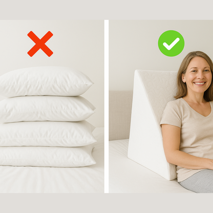 Ergonomische Kussensloop Kilekussen – Ondersteunt Rug, Nek & Betere Nachtrust