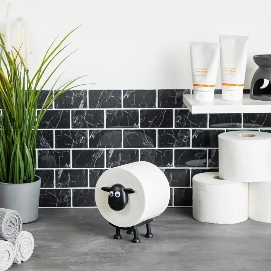 Toiletrolhouder Schaap Decoratief Set Van 3 Voor Badkamer En Woonruimte