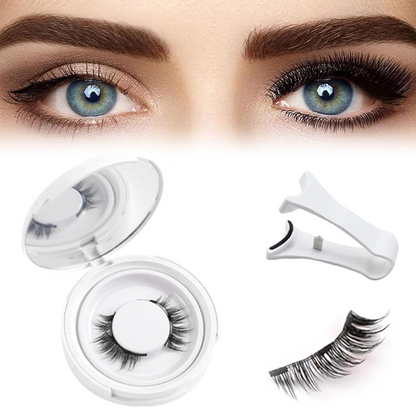 Magnetische Nepwimpers Set – Herbruikbaar 3D Volume – Kleefvrij met Precisie-Applicator