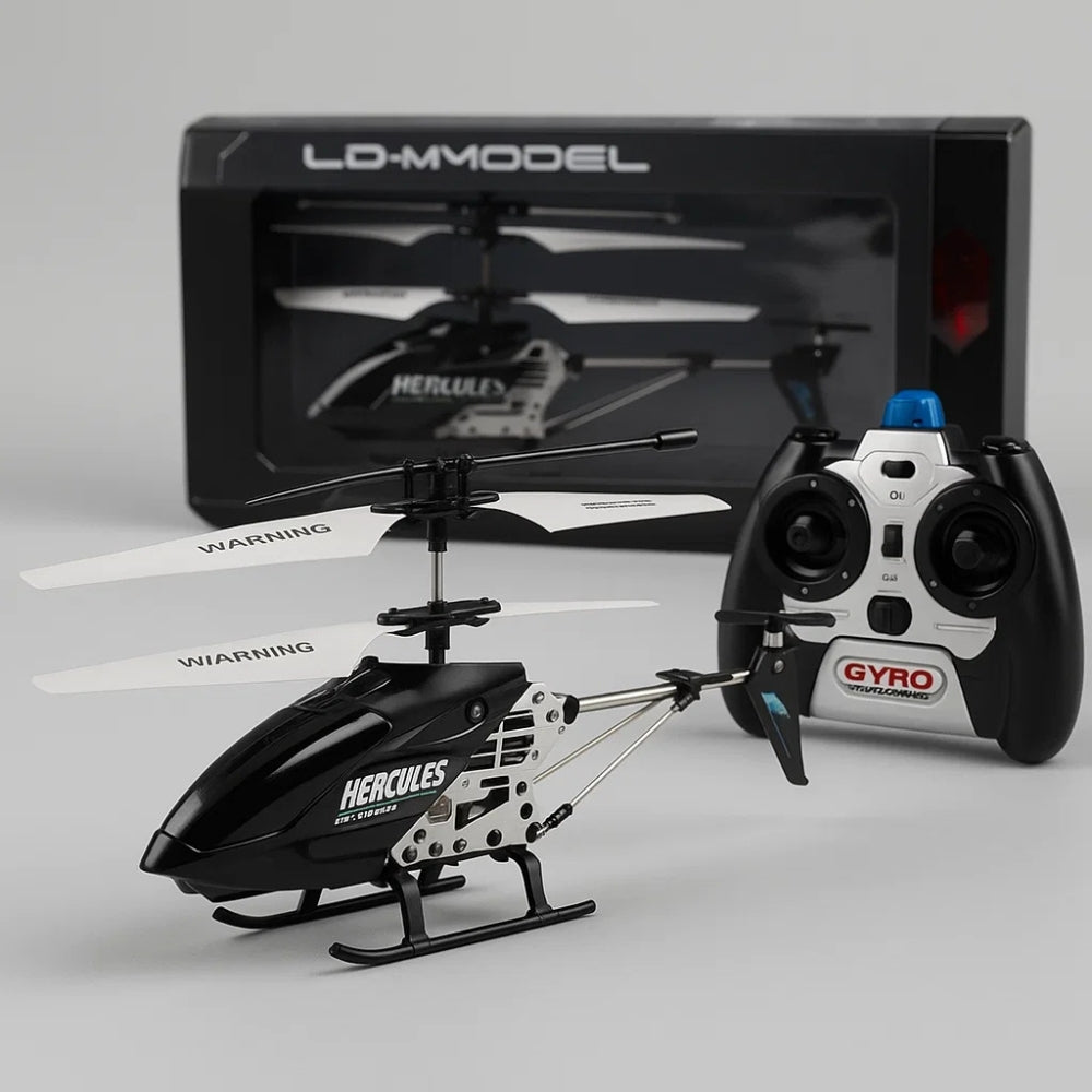 Bestuurbare RC Helikopter 3.5 Kanalen Infrarood met Gyroscoop Binnen Crimson Rood