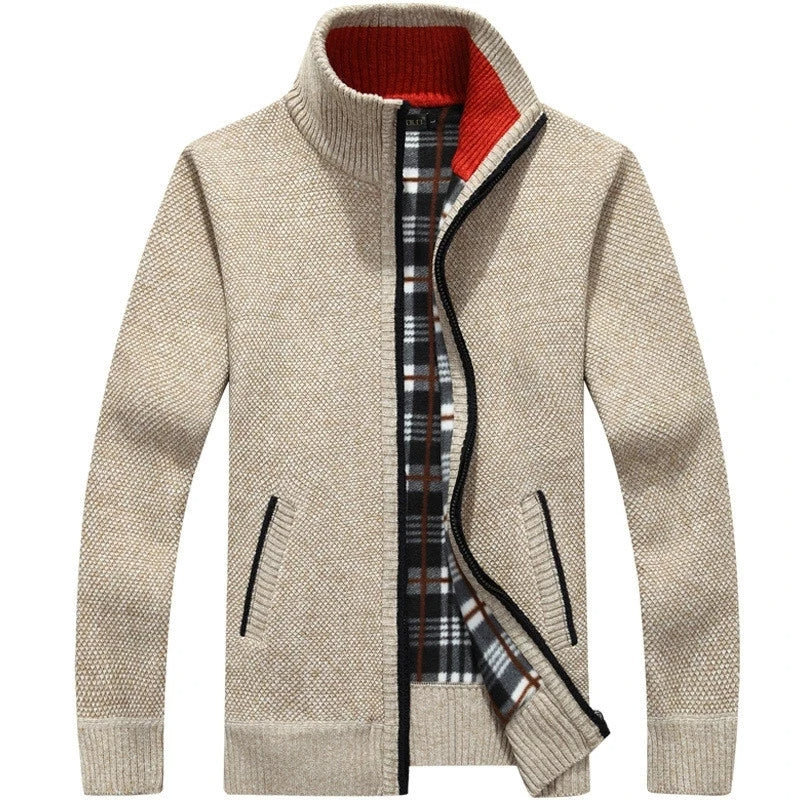 Dik Wintervest Met Rits en Kap Voor Heren en Dames