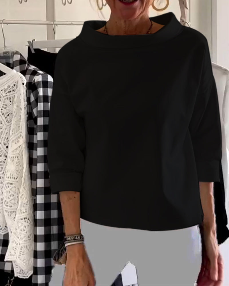 Variant image for Sofia Elegante Top – Ademend Materiaal, Tijdloos Design Dames Top-43