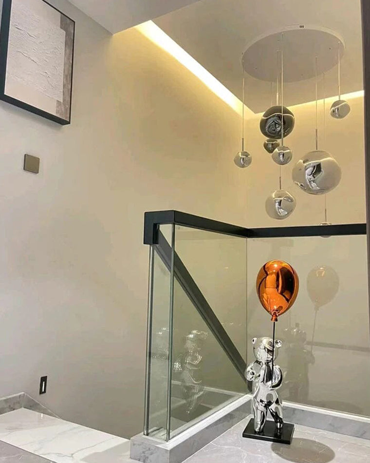 Hanglamp Melt Design Acryl LED Warm Wit Dimbaar Woonkamer Eetkamer Restaurant Slaapkamer