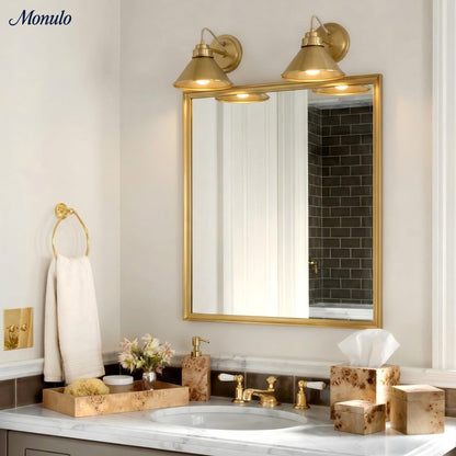Globe Wandlamp met Gebogen Arm – Moderne Industriële Verlichting voor Badkamer, Slaapkamer en Gang
