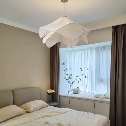 Hanglamp Japandi Stof Rond Scandinavisch Design E27 40-80cm Warm Licht