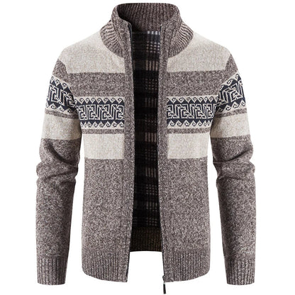 Gebreid Vest Heren Warme Wintertrui