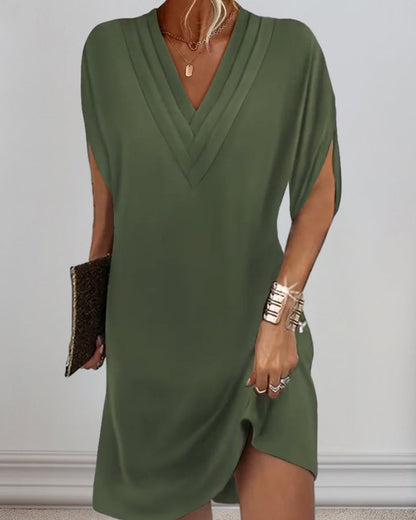 Affascinante | Abito Estivo Donna V-Neck Leggero e Traspirante 3