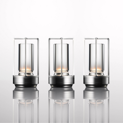 Oplaadbare Tafellamp met Touch-bediening en USB-poort - Scandinavische Stijl