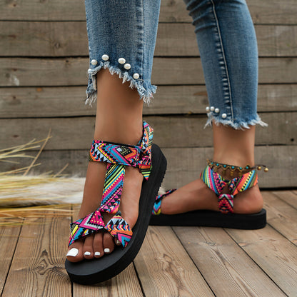 Vrouwen Sandalen Platte Zool Zomer Schoenen