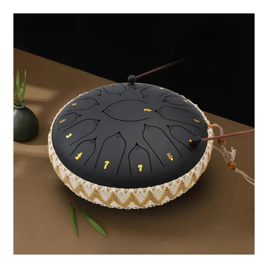 Tongue Drum Handpan Anti Stress Stalen Meditatiedrum 15cm