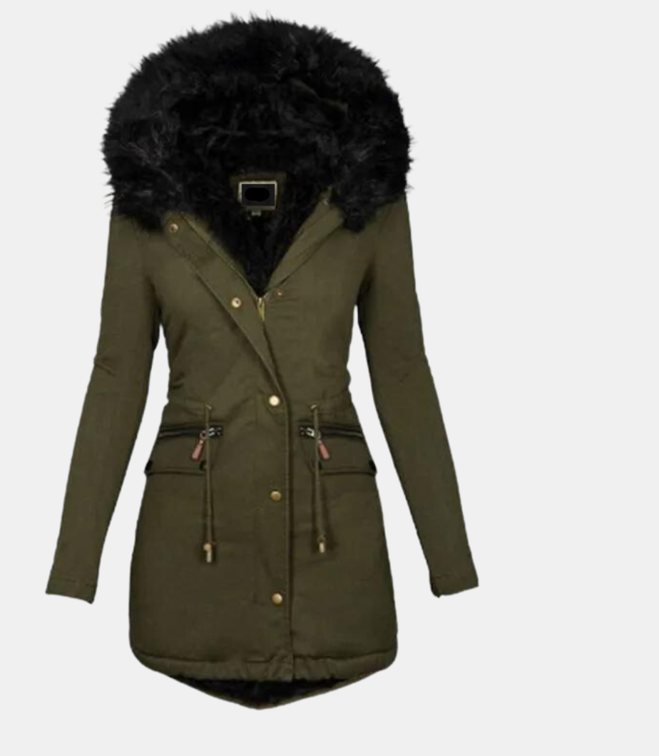 Dames Winterparka Warm en Elegant