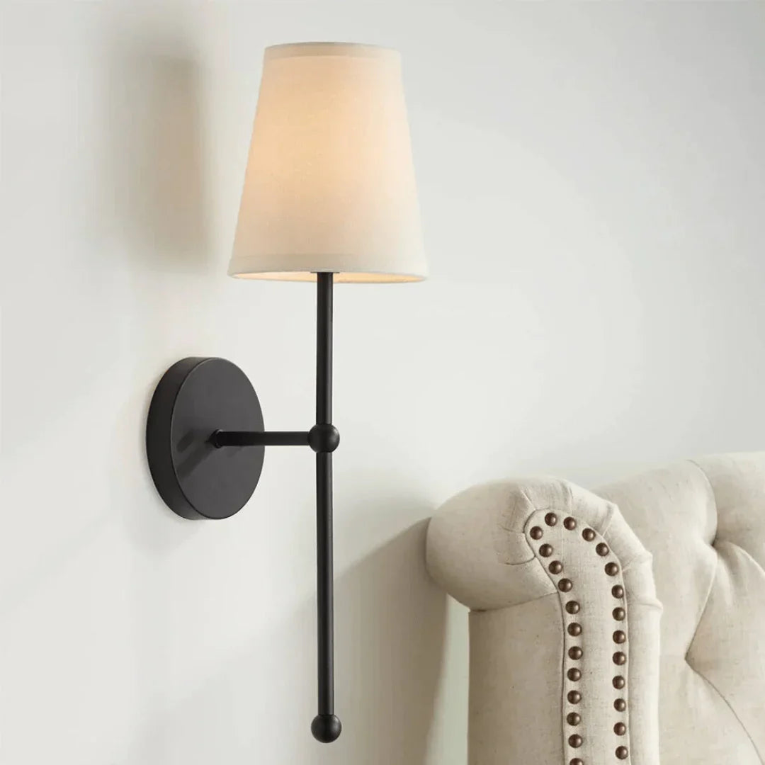 Draadloze Wandlamp Oplaadbaar LED Metaal 65 Uur Timer Afstandsbediening 3 Lichtkleuren