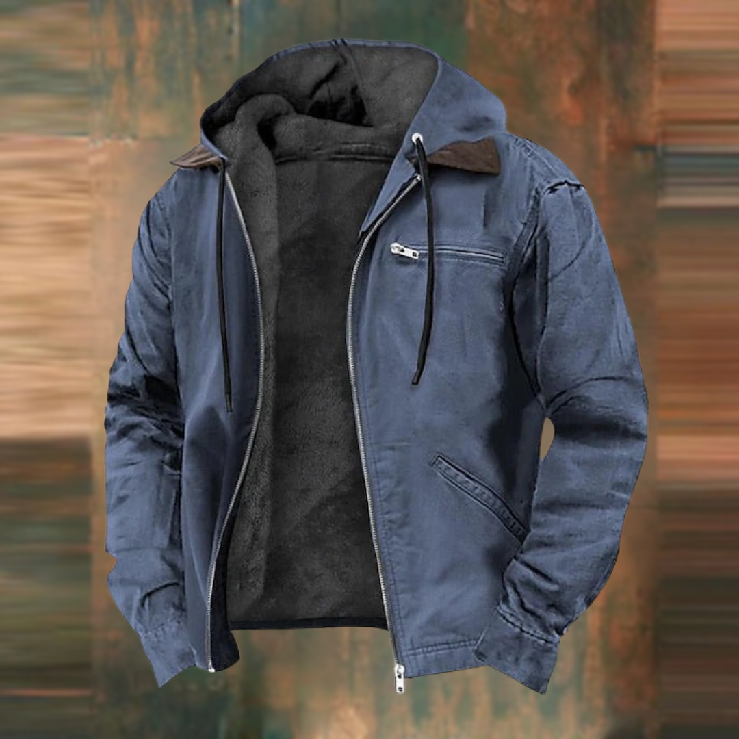 Heren Winterjas Waterdicht met Fleece Voering
