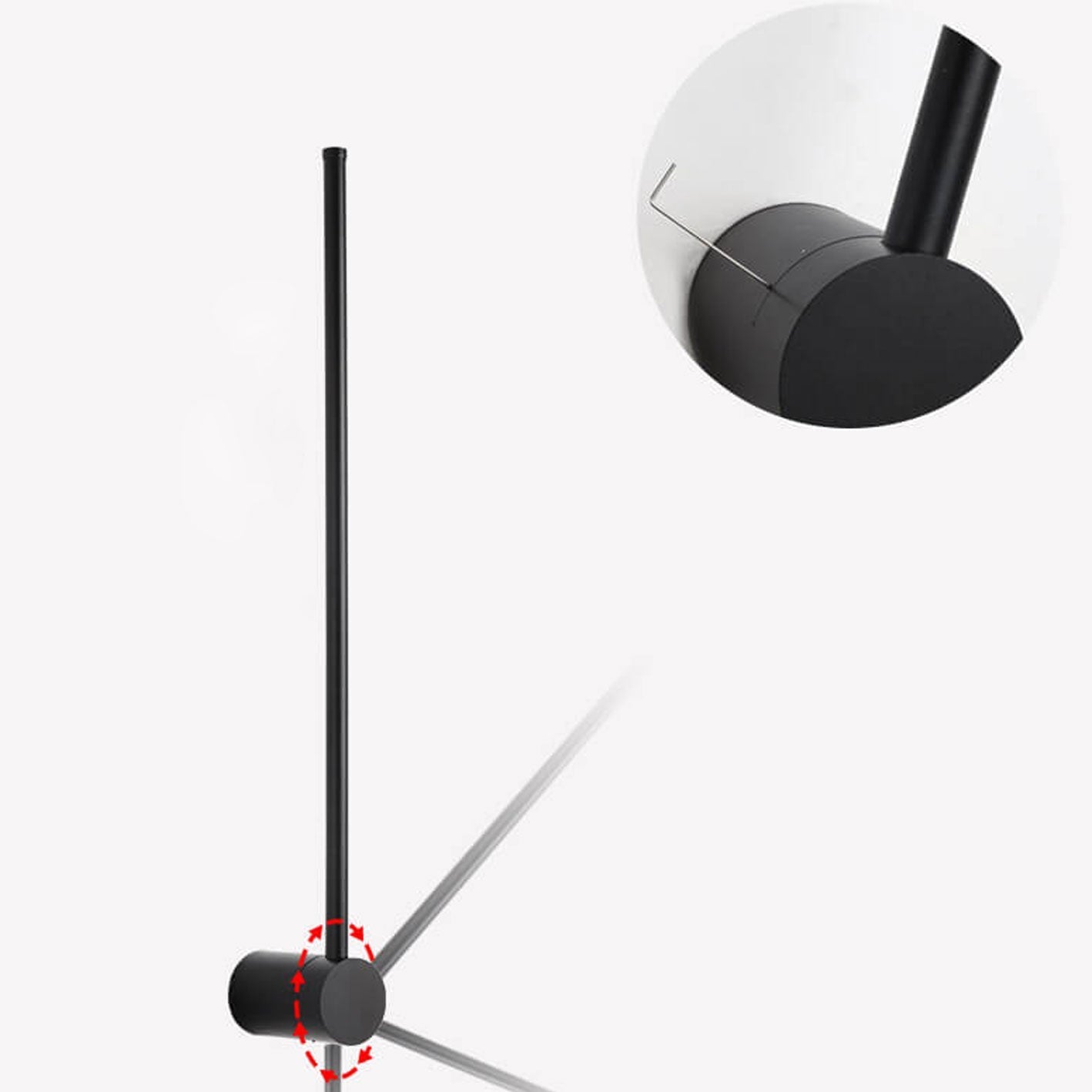 Wandlamp LED Staf Aluminium Zwart Goud 60cm 80cm Woonkamer Slaapkamer Studeerkamer Lijnlamp Minimalistisch Modern Sfeerlamp
