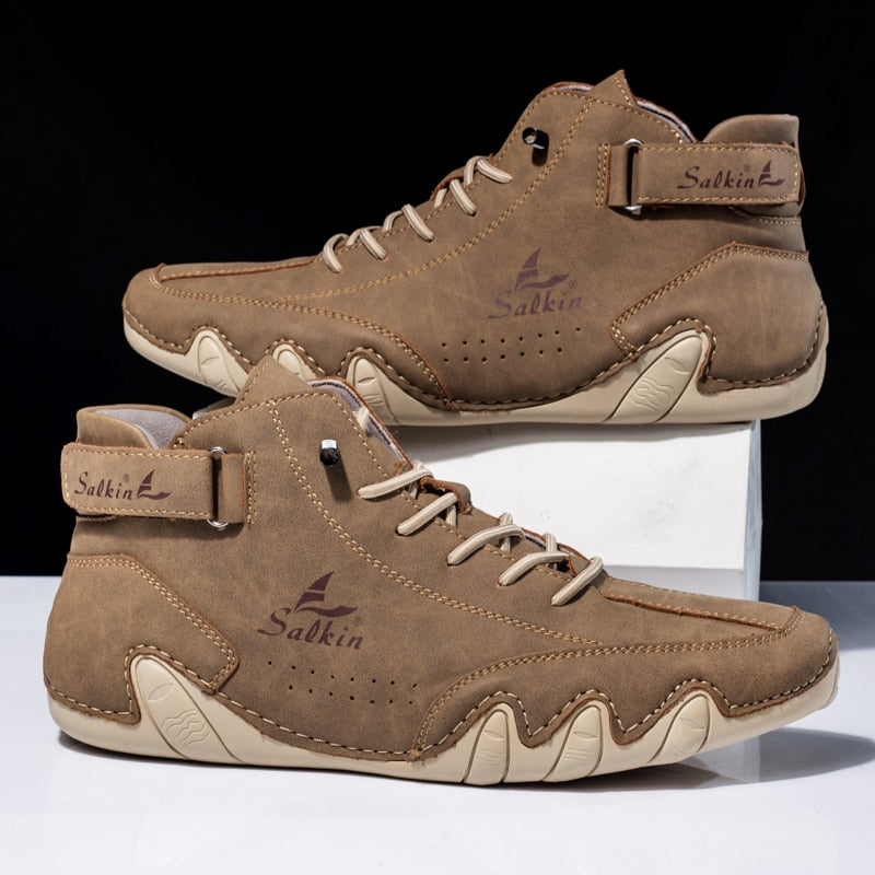 Orthopedische Schoenen Leren Comfortabel Steunzool - StudioMarella
