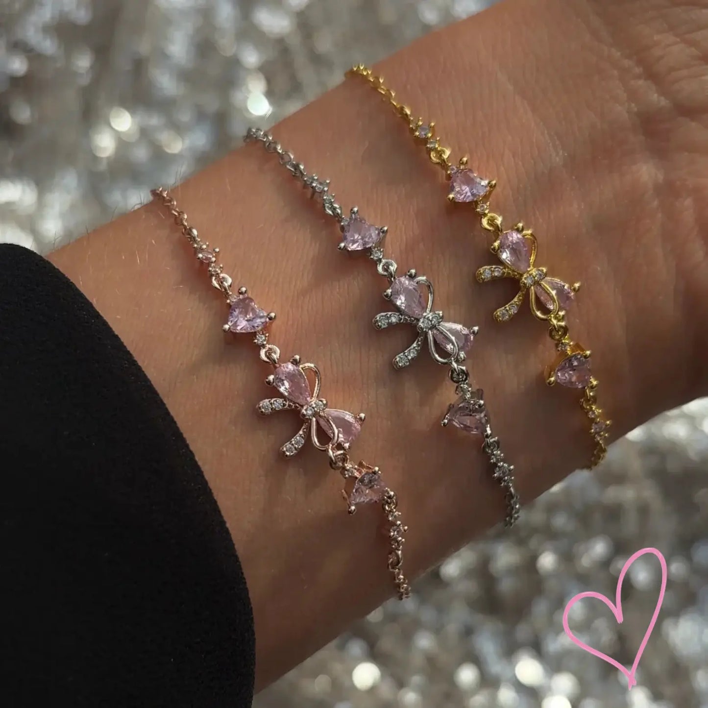 RVS Armband voor Dames Elegant Strik Design