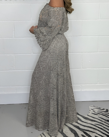 Zomerjurk Kanten Vrouwelijke Boho Stijl Elegant