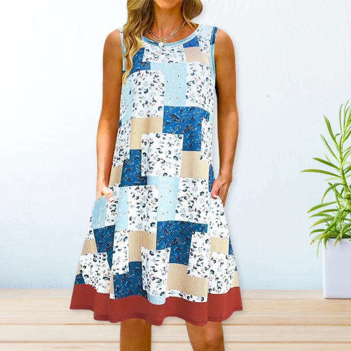 Zomerjurk Vrouw Losse Casual Jurk - StudioMarella