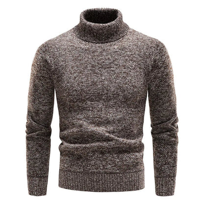 Merino Wool Coltrui Warm en Stijlvol Gebreid