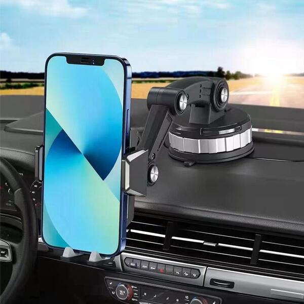 Universele Telefoonhouder Auto Voorruit & Dashboard 360° Draaibaar met Telescopische Arm