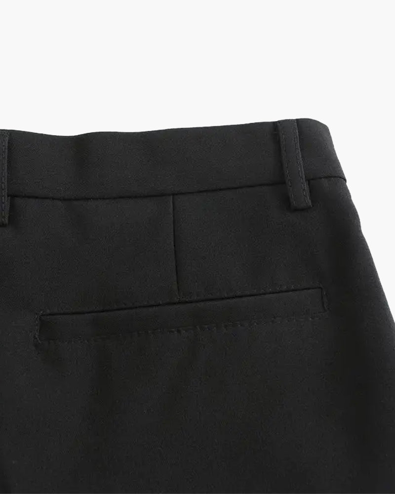 Herenslimfit Broek Zakelijke Kleding voor Mannen