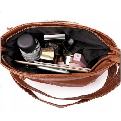 Leren Schoudertas Camila voor Dames
