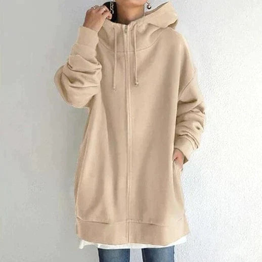 Dames Sweatshirt Zacht en Comfortabel Groot Model