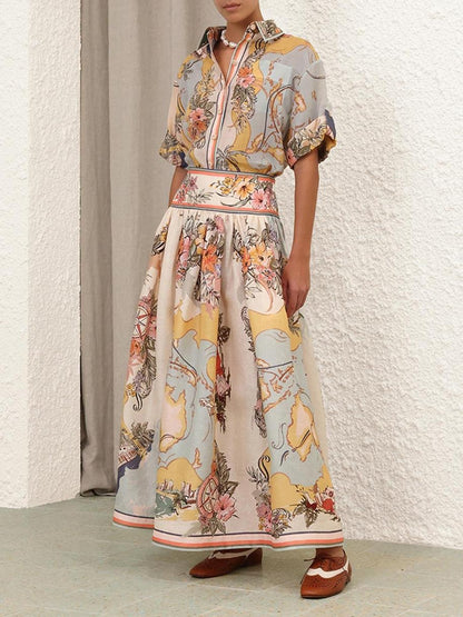 Dames Midi-rok Klassiek Model