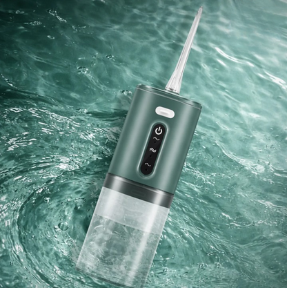 Mondverzorging Waterflosser met Wisselbare Opzetstukken | 3 Reinigingsmodi | IPX6 Waterdicht