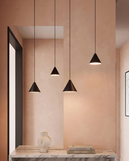 Stella hanglamp – aluminium geometrisch design met verstelbare kabellengte en LED-verlichting