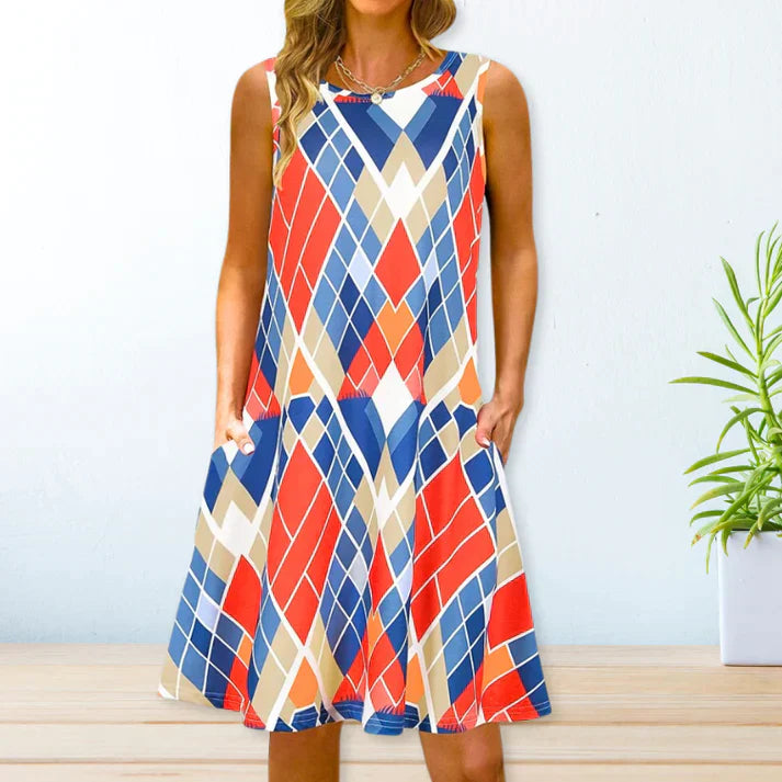 Korte Zomerjurk Vrouwelijk Losse Casual Jurk