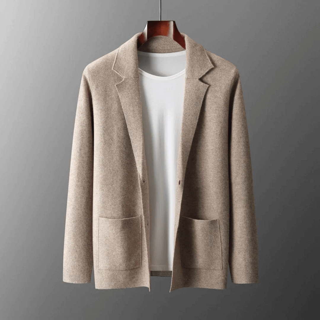 Dames Wollen Mantel Warm met Zak voor Herfst en Winter - StudioMarella
