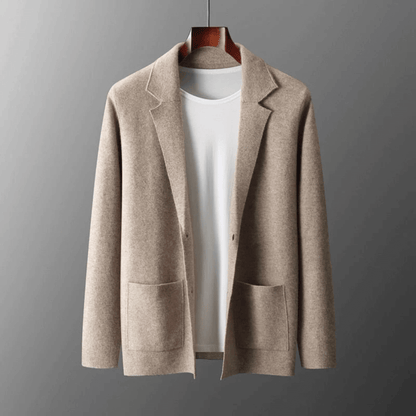 Dames Wollen Mantel Warm met Zak voor Herfst en Winter - StudioMarella