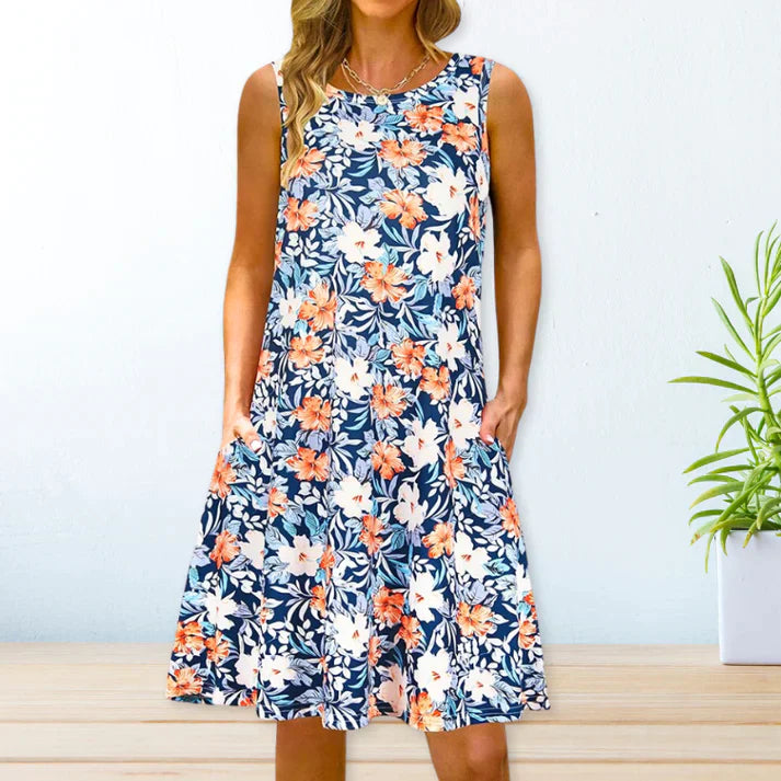 Korte Zomerjurk Vrouwelijk Losse Casual Jurk